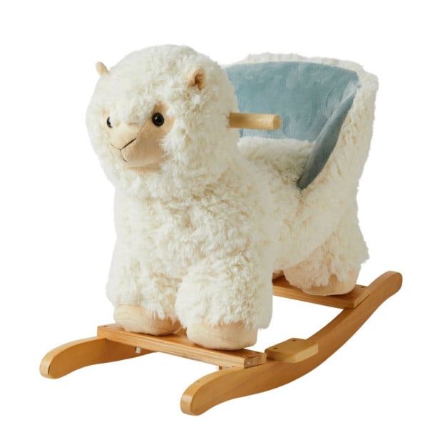 Jiggle & Giggle Soft Plush Toy Rocker - Llama Image 2
