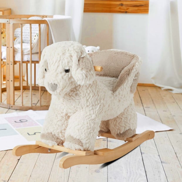 Jiggle & Giggle Soft Plush Toy Rocker - Puppy Image 6