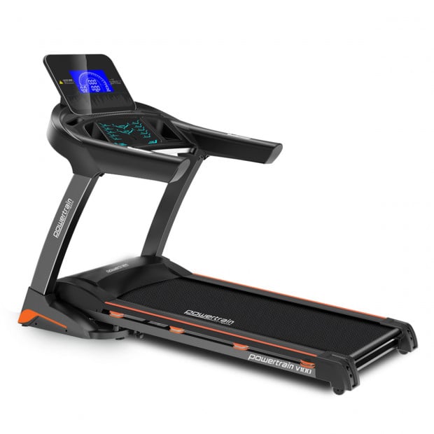Electric Treadmill Powertrain V100 Power Incline with 12 Computer Programs Image 2