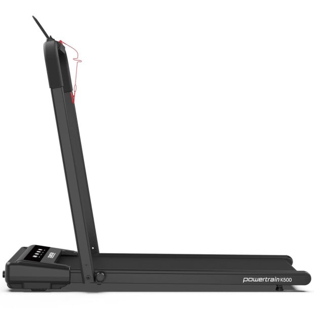 Powertrain K500 2-in-1 Foldable Walking Pad Treadmill with Remote Control Image 2