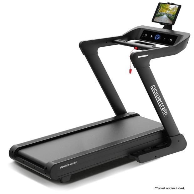 Powertrain V500 3HP Foldable Treadmill with Automatic Incline & Bluetooth Image 3