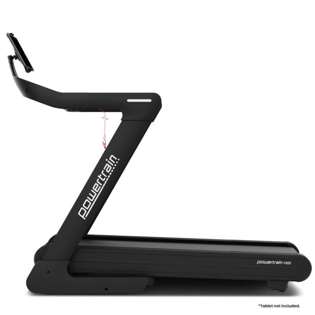Powertrain V500 3HP Foldable Treadmill with Automatic Incline & Bluetooth Image 6