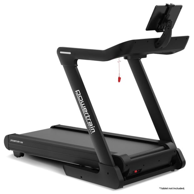 Powertrain V500 3HP Foldable Treadmill with Automatic Incline & Bluetooth Image 7