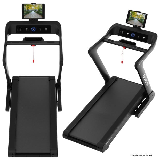 Powertrain V500 3HP Foldable Treadmill with Automatic Incline & Bluetooth Image 8