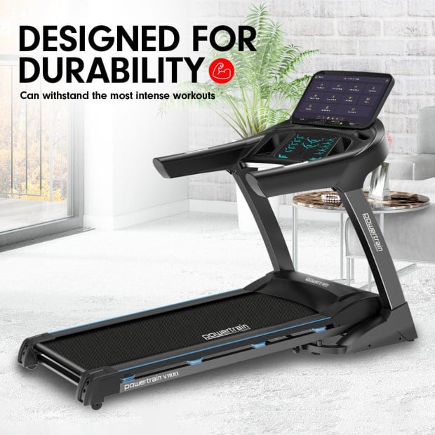 Powertrain V1100 Treadmill with Wifi Touch Screen & Incline Image 12