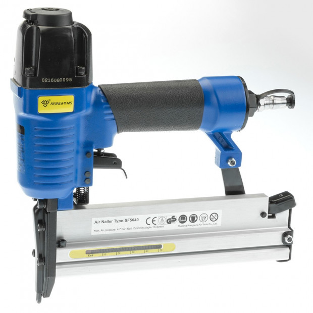 Rongpeng Brad Nail Stapler Combo Nailer Air Tool Guns