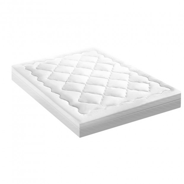 1000GSM Pillowtop Mattress Topper Protector Queen