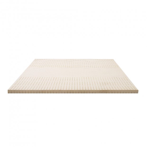 7 Zone 5cm Pure Natural Latex Mattress Topper Queen