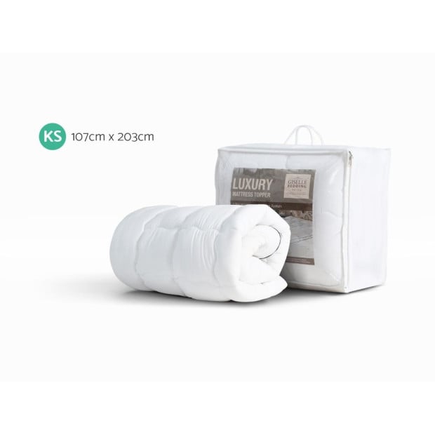Bedding Mattress Topper Pillowtop - King Single Image 2