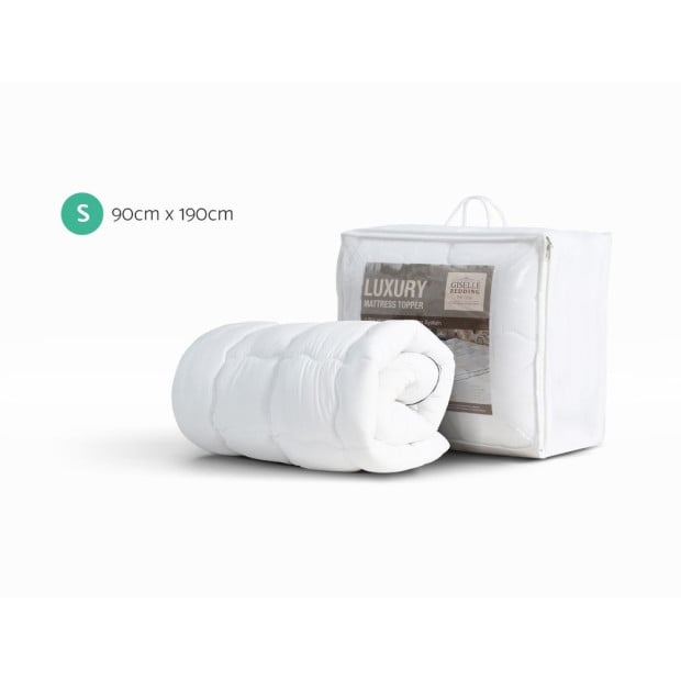 Bedding Mattress Topper Pillowtop - Single Image 2