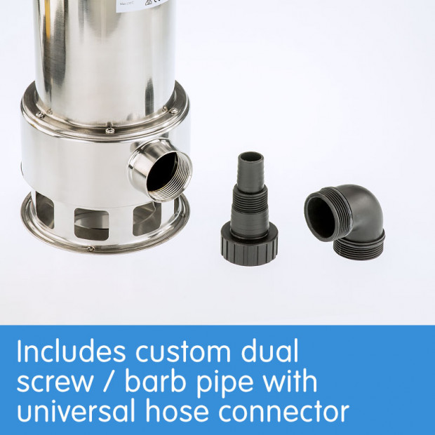 Hydro Active 1500w Submersible dirty water pump Image 4