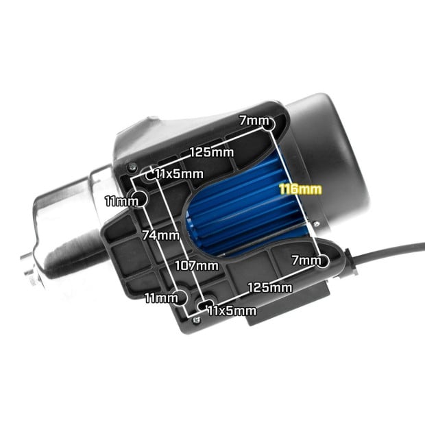 1400w Automatic stainless electric water pump - Blue Image 7