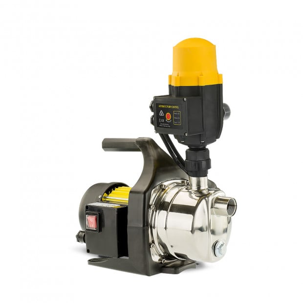 Hydro Active 1400w Automatic stainless electric water pump - Yellow