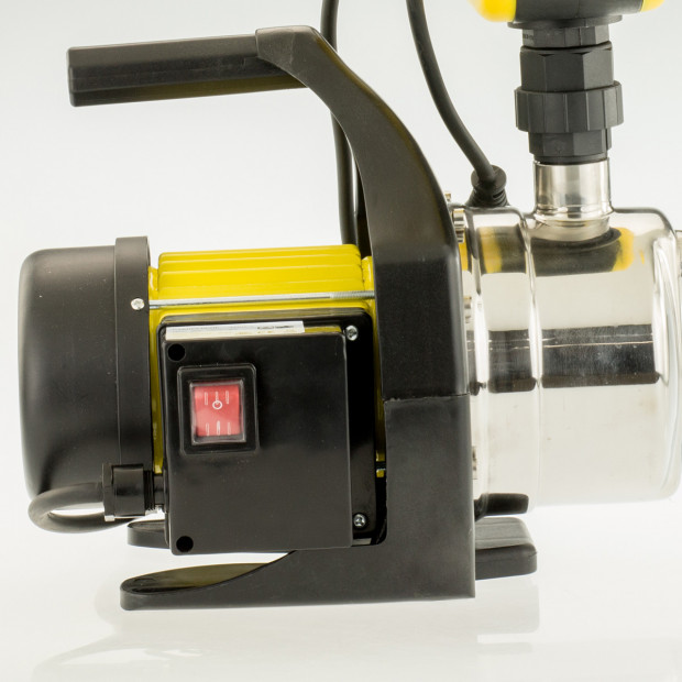 Hydro Active 1400w Automatic stainless electric water pump - Yellow Image 9