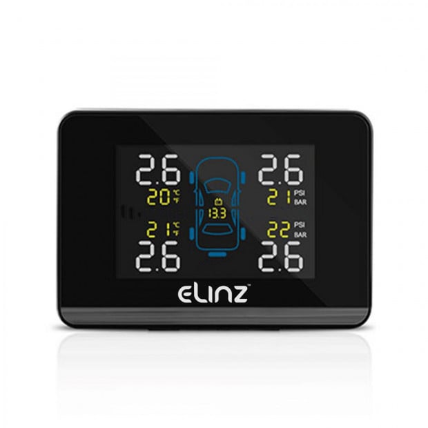 Elinz Car Auto Wireless Digital Tpm Tyre Pressure Monitoring System Image 2