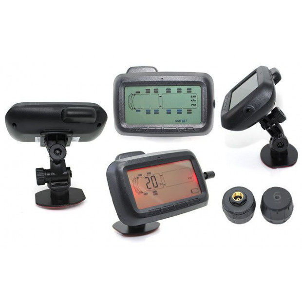 Wireless Tpms Tire Tyre Pressure Monitoring System 6x External Sensors Image 4