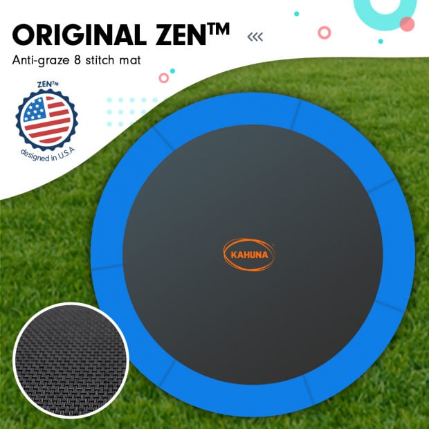 Kahuna Blizzard 12 ft Trampoline with Net Image 8