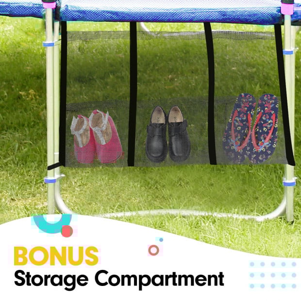 Kahuna Blizzard 12 ft Trampoline with Net Image 13