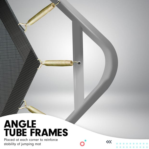 Kahuna Outdoor Rectangular Trampoline 8 ft x 11 ft - Orange Image 5