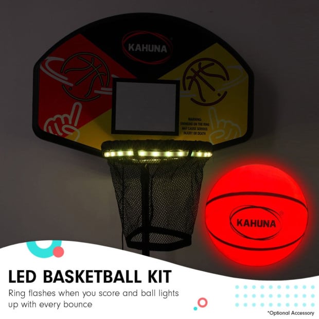 Kahuna 6 ft x 9 ft Rectangular Outdoor Trampoline - Orange Image 6