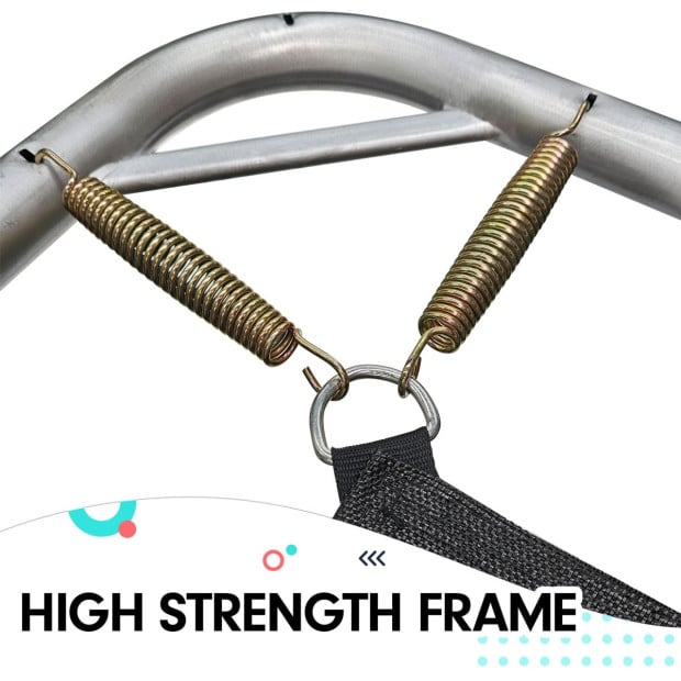 Kahuna 6 ft x 9 ft Rectangular Outdoor Trampoline - Orange Image 9