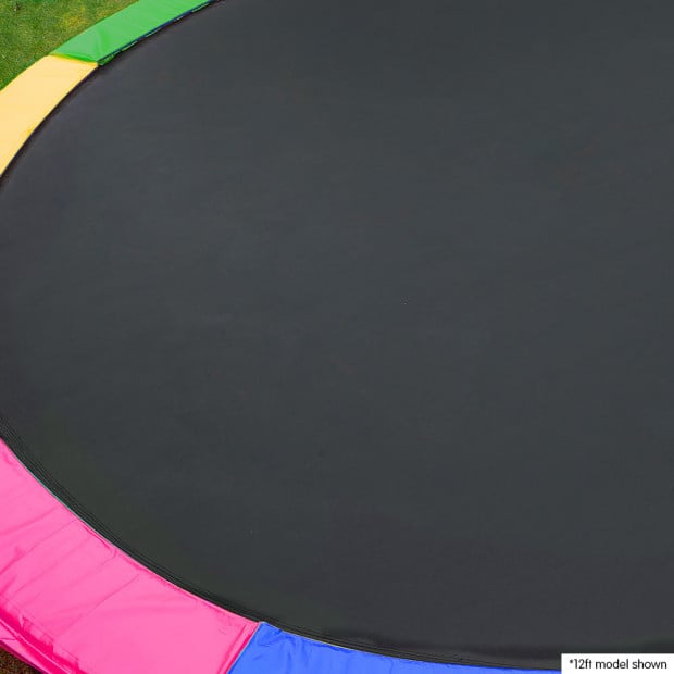 Kahuna 8 ft Trampoline with Rainbow Safety Pad Image 9