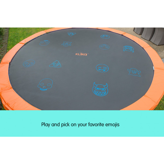 Kahuna Replacement Trampoline Mat — Emoji for Classic, Rainbow, and Pro Models Image 4