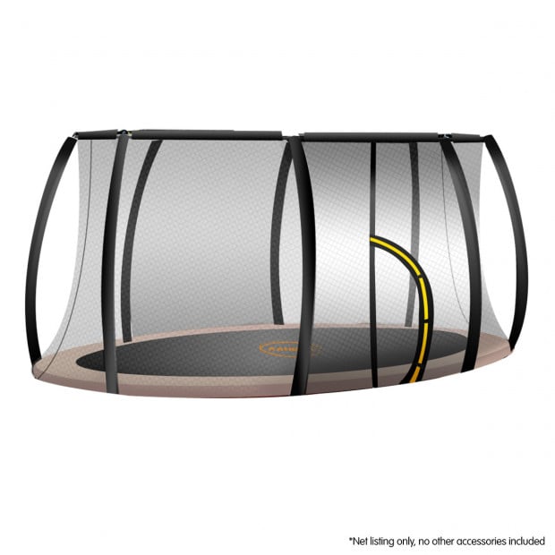 Kahuna Replacement Trampoline Net for 8 ft x 14 ft Oval Trampoline Image 5