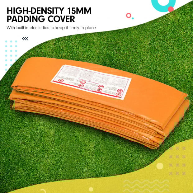 Kahuna 8 ft x 14 ft Replacement Oval Trampoline Pad Spring Safety Cover Image 3