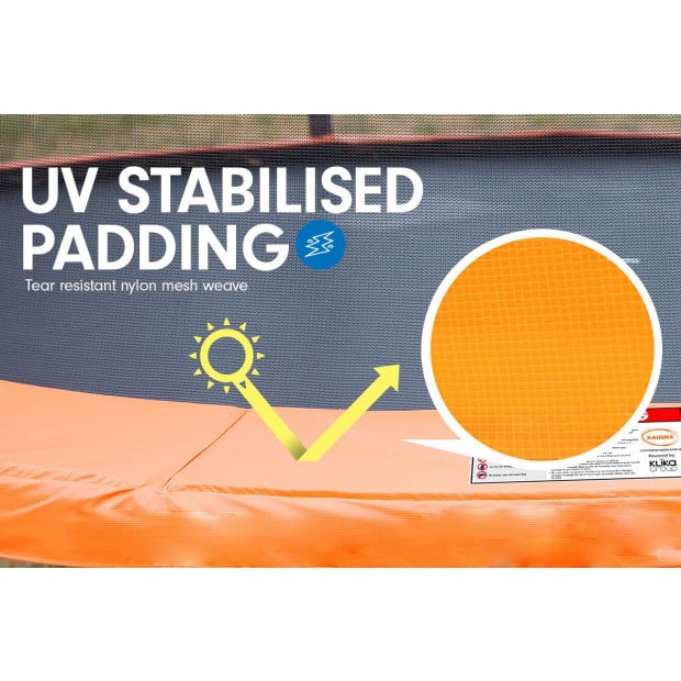 Kahuna 6 ft x 9 ft Replacement Rectangular Trampoline Pad Spring Safety Cover Image 3