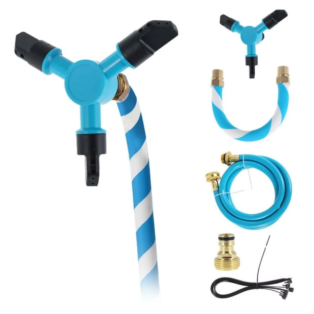 Kahuna Waterpark Rotating Trampoline Water Sprinkler Kit Image 3