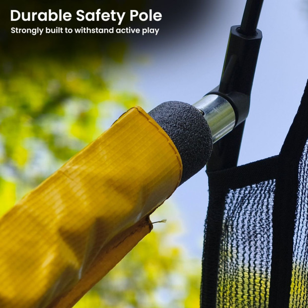 Kahuna Jumbo 10x15ft Trampoline Reversible Pad with L.E.D Basketball Set Image 13