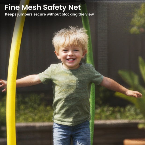 Kahuna 10 ft x15 ft Oval Outdoor Trampoline with Reversible Pad Image 8