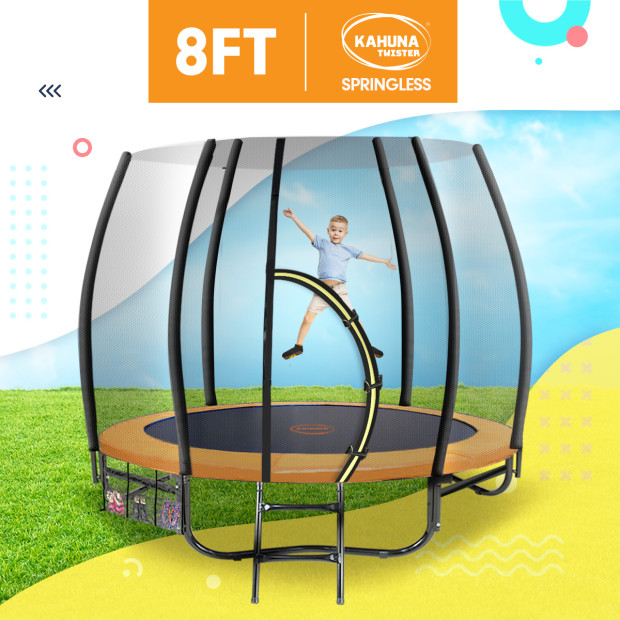 Kahuna Twister 8ft Springless Trampoline