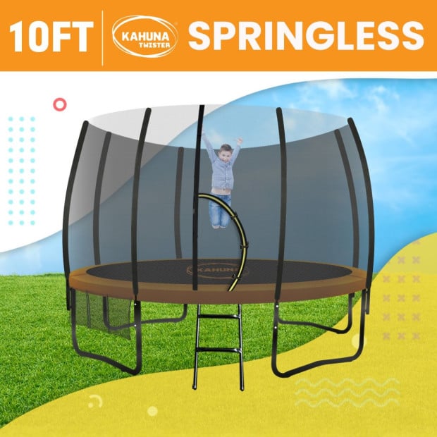 Kahuna Twister 10ft Springless Trampoline Image 9