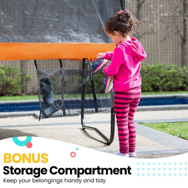 Kahuna Twister 10ft Springless Trampoline Image 7