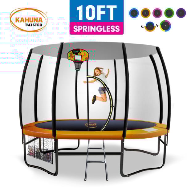 Kahuna Twister 10ft Springless Trampoline