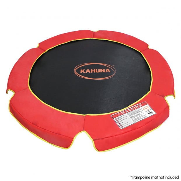 Kahuna Replacement Trampoline Pad / Spring Cover for 4.5 ft Mini Trampoline Red Image 2