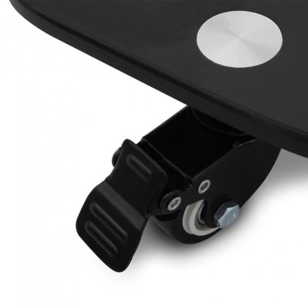 Floor TV Stand Brakcket Height Adjustable 32 to 70 Inch Black 860mm x 450mm x 1256-1376mm Image 7