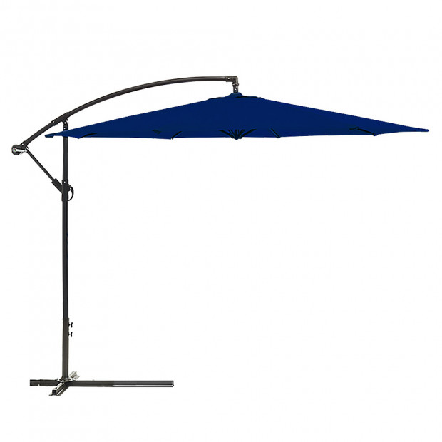 3m Cantilever Market Umbrella - Blue