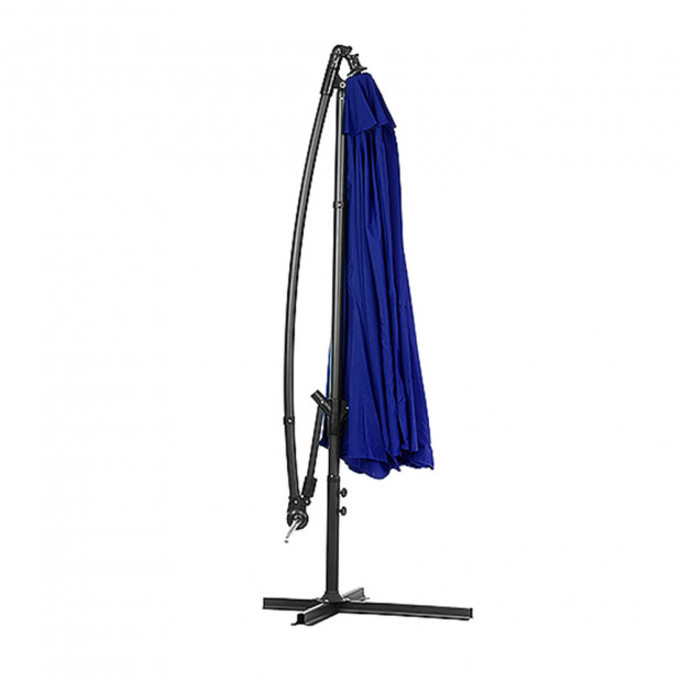 3m Cantilever Market Umbrella - Blue Image 3
