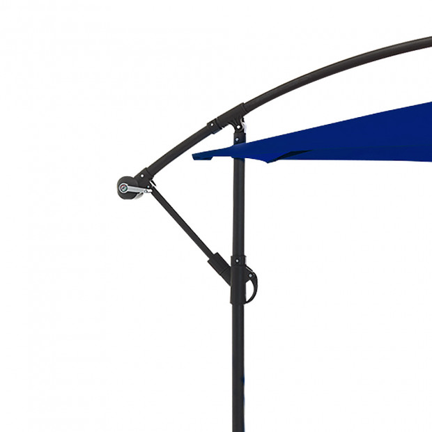 3m Cantilever Market Umbrella - Blue Image 5