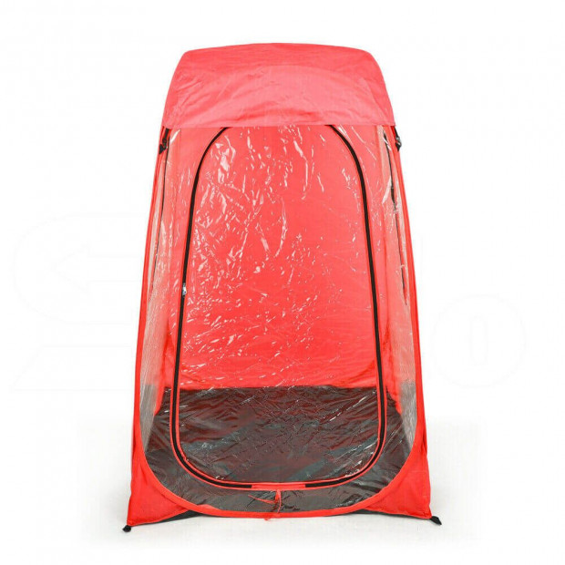 2x Pop Up Camping Garden Beach Portable Weather Tent Sun Shelter Red Image 2