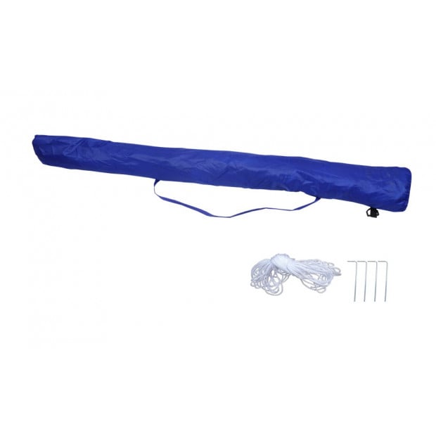 8ft Portable All-weather Shelter Umbrella Tent Turqoise Image 3