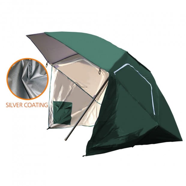 8ft Portable All-weather Shelter Umbrella Tent Turqoise