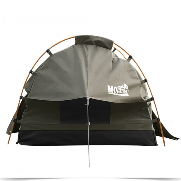 Mountview Camping Swag with 2 Way Entry in King Single Size in Grey Image 4