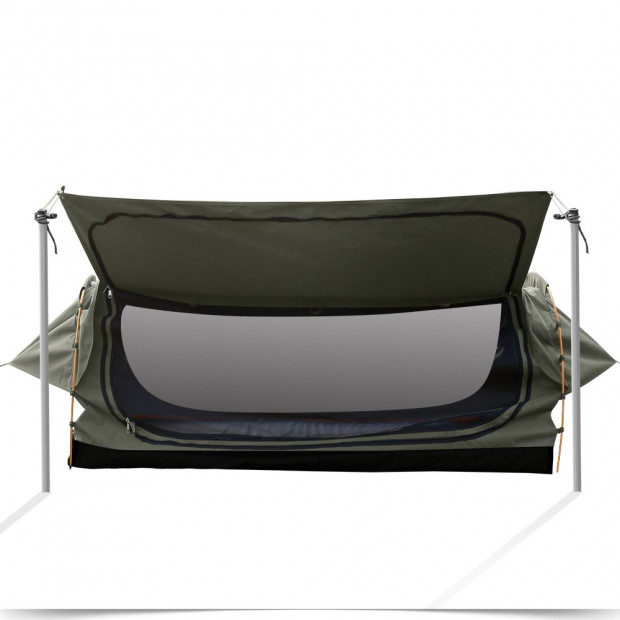 Mountview Camping Swag with 2 Way Entry in King Single Size in Grey Image 6