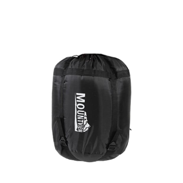 Mountview Double Sleeping Bag Outdoor Camping Hiking Thermal Tent Grey Image 4
