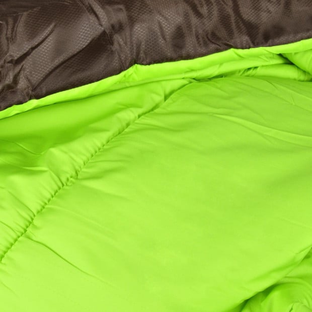 Double Outdoor Camping Sleeping Bag Hiking Thermal Winter 220x145cm Image 3