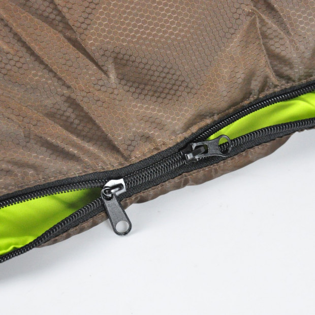Double Outdoor Camping Sleeping Bag Hiking Thermal Winter 220x145cm Image 4